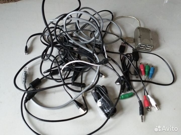 Разные провода, переходники