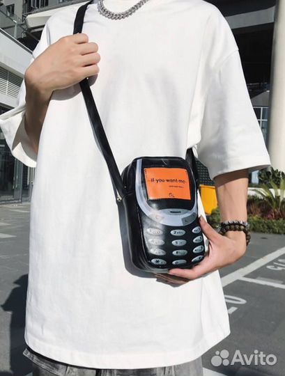 Сумка Raf simons number telephone