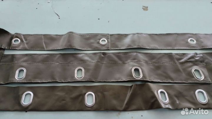 Обрезки тента с люверсами Урал