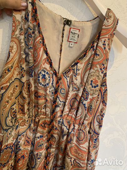 Платье летнее 44 46 нарядное