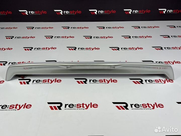 Спойлер Toyota Land Cruiser Prado 120 Серебро