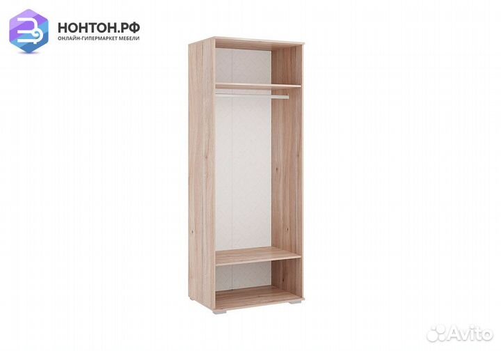 Шкаф двухдверный Лайк 04.01 дуб мария / роуз