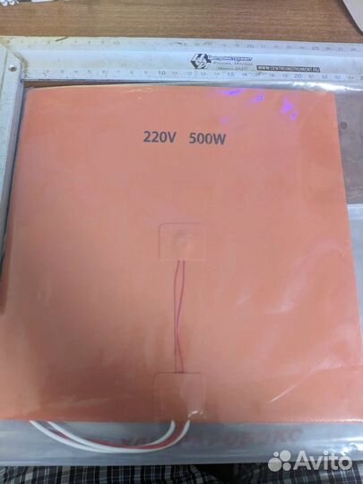 Силиконовая грелка для 3д принтер 500вт