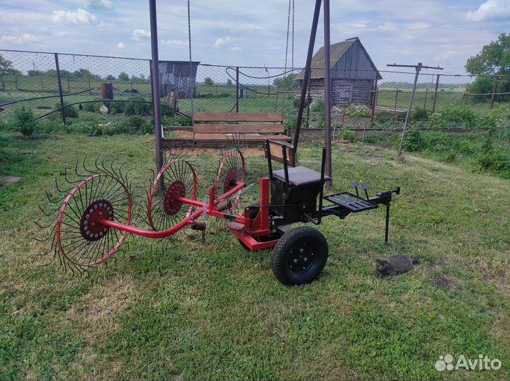 Адаптер с ворошилкой для мотоблока