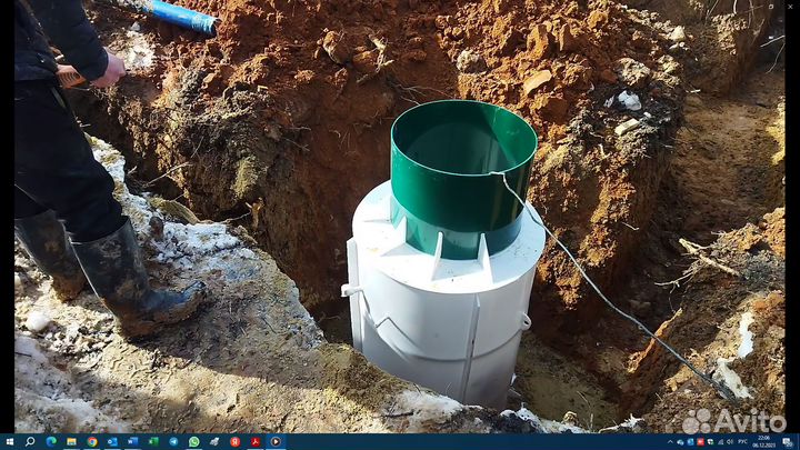 Кессон для скважины под ключ