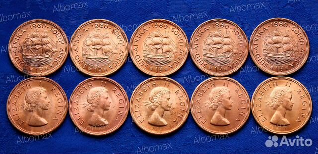 Монеты Африки - Юар,Ангола,Алжир,Гамбия,Ц А Р