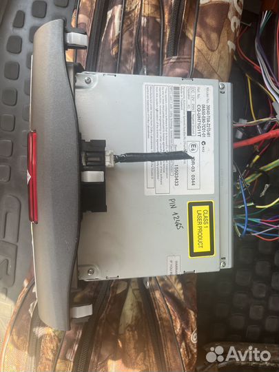 Штатная магнитола Honda CRV 4RM