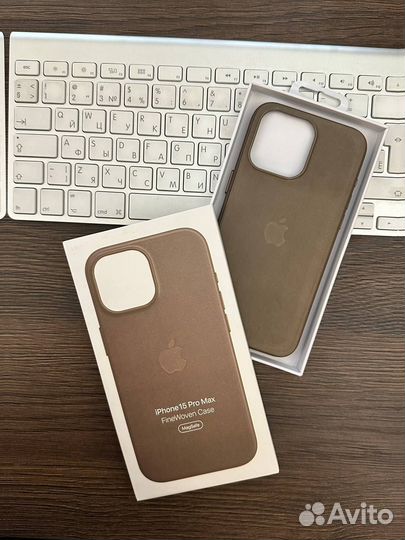 Чехол защитный для iPhone 15 Pro Max FineWoven