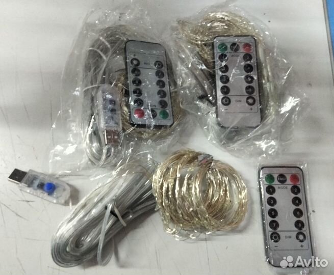 Гирлянда-занавес 3*2м с пультом управления