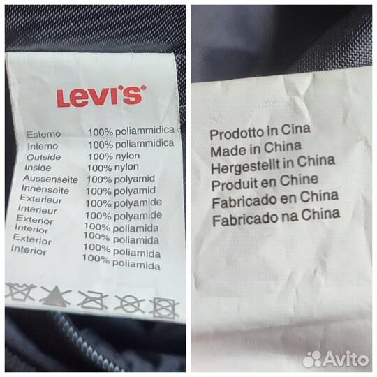Новые сумка,рюкзак,шарф и перчатки Levi's оригинал