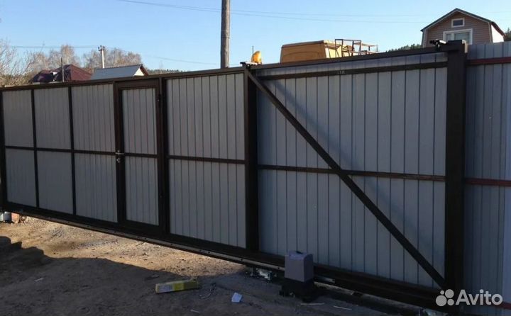 Ворота откатные заказать профессионально