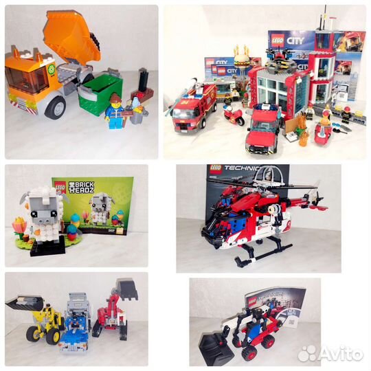 Lego city 60214/60215/42023