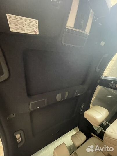 W221 черный потолок