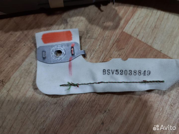 Подушка (шторка) безопасности потолочная R G7 toyota Hilux (2005-2015)