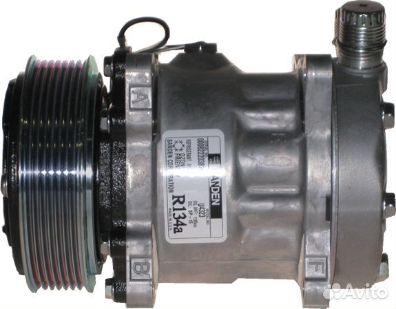 Компрессор Sanden SD7H13 модель Sanden 4323