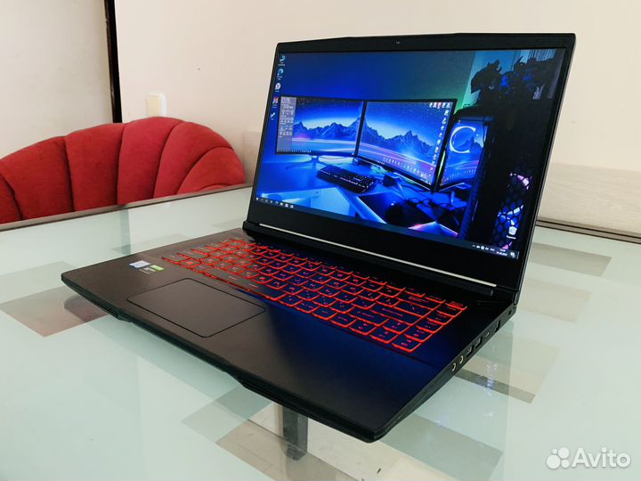 Игровой ноутбук MSI/i5-9300h/GTX-1650