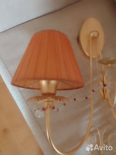 Настенный светильник-бра на 2 рожка baga Италия