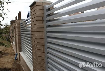 Ламели жалюзи для забора