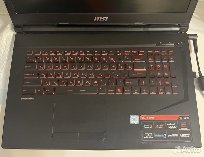 Игровой ноутбук MSI (MS-17C6)