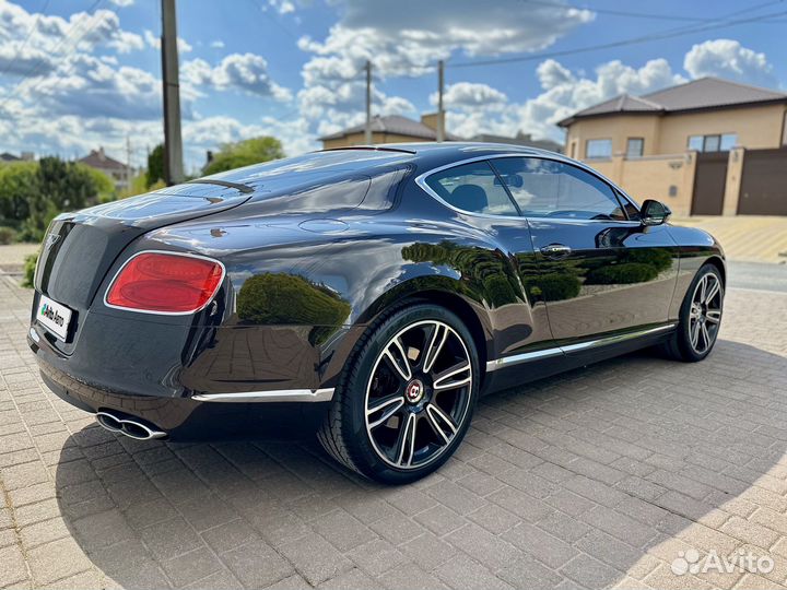 Bentley Continental GT 4.0 AT, 2014, 52 000 км