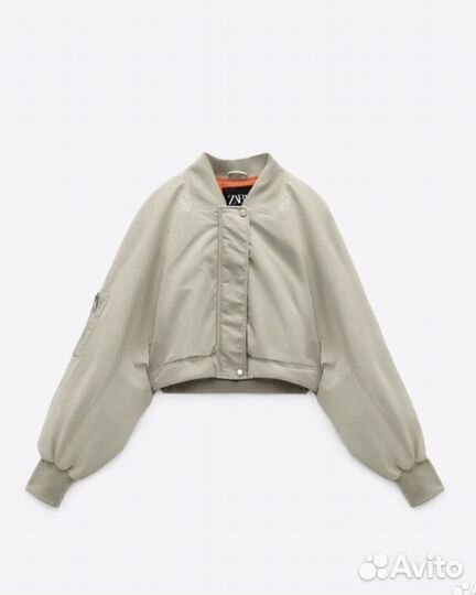 Бомбер zara