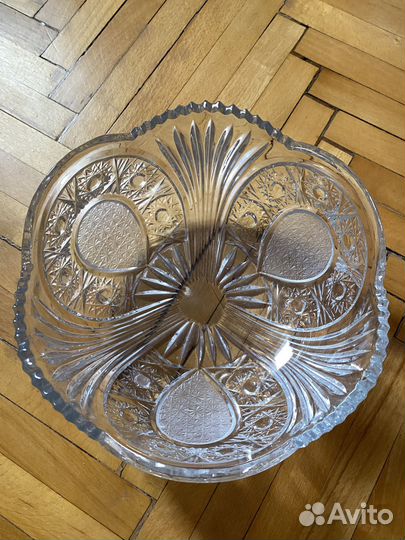 Хрустальные конфетницы