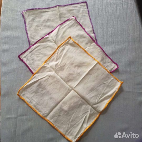 Салфетки (носовые платки) ручная работа СССР