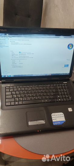 Ноутбук asus