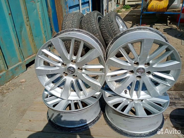 Литые диски r17 5x114.3 Nissan Teana оригинал