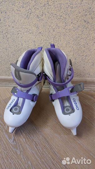 Коньки раздвижные детские oxelo Х Decathlon 30-32