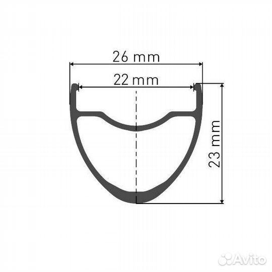 DT Swiss ER 1600 spline 23 Front Wheel