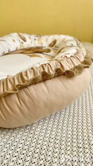 Кокон для новорожденных гнездышко