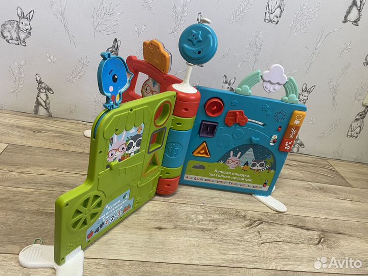 Бизиборд/ развивающая книга fisher-price