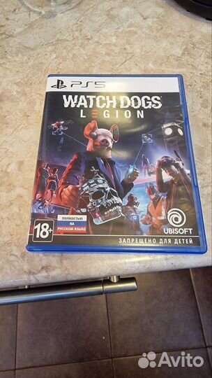 Диск с игрой Watch Dogs: Legion для ps5