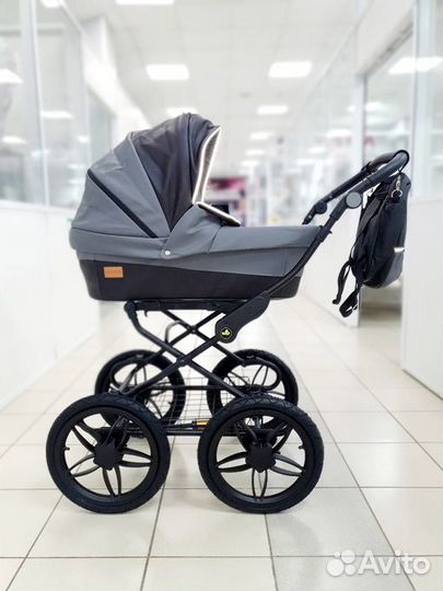 Коляска 2 в 1 на больших колесах