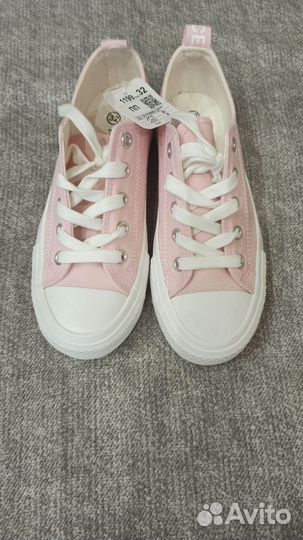 Кеды для девочки р.32 новые