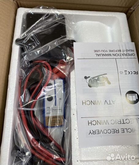 Лебедка электрическая 12v, новая на 4000lbs