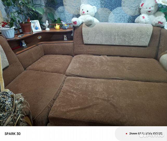 Угловой диван бу