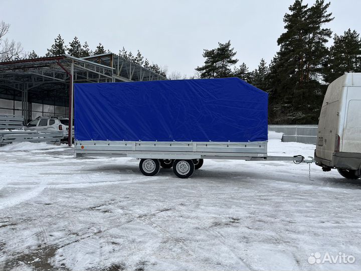 Прицеп цм подрамник 5.0*2.0 2хосн тент 1.5 м