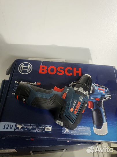 Шуруповерт bosch gsr 12v 35fc в кейсе