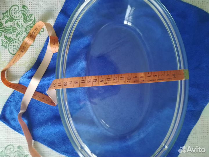 Жаровня утятница кастрюля Simax стекло овальная 3л