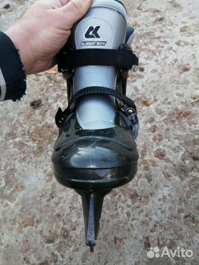 Коньки раздвижные от 34-37 размер