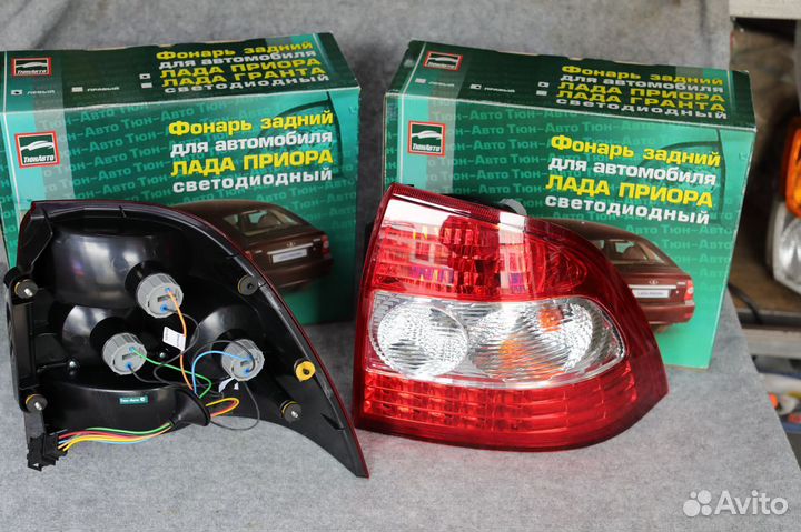 Комплект LED фонарей Лада Приора Тюн Авто