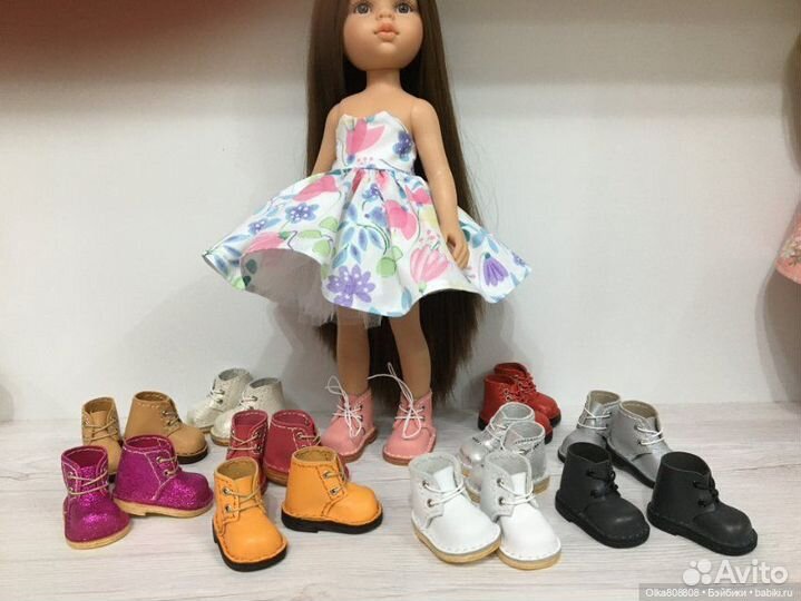 Платья и обувь для кукол Паола Рейна