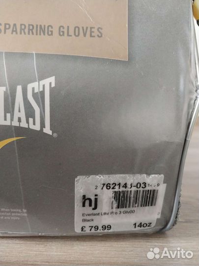 Боксерские перчатки Everlast 14oz