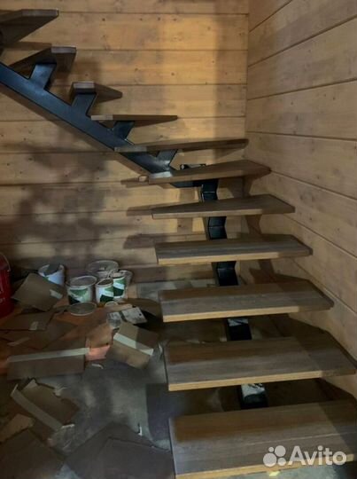 Лестницы г-образные