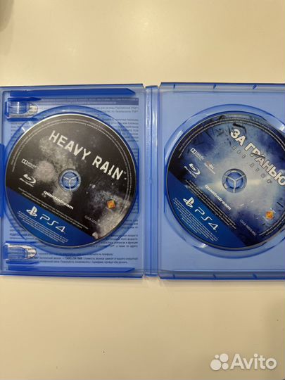 Heavy rain и за гранью две души ps4