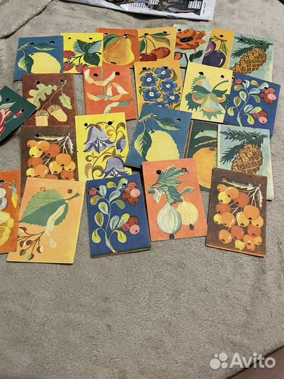 Ёлочные флажки и серпантин СССР