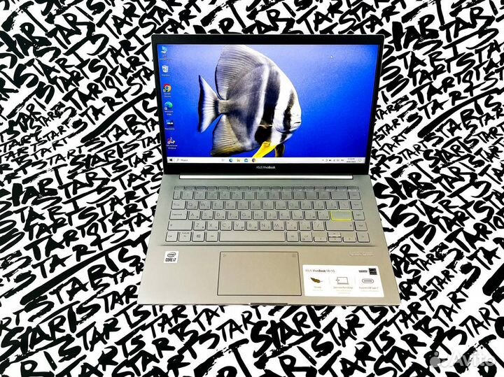 Компактный ноутбук asus Vivobook на Intel Core