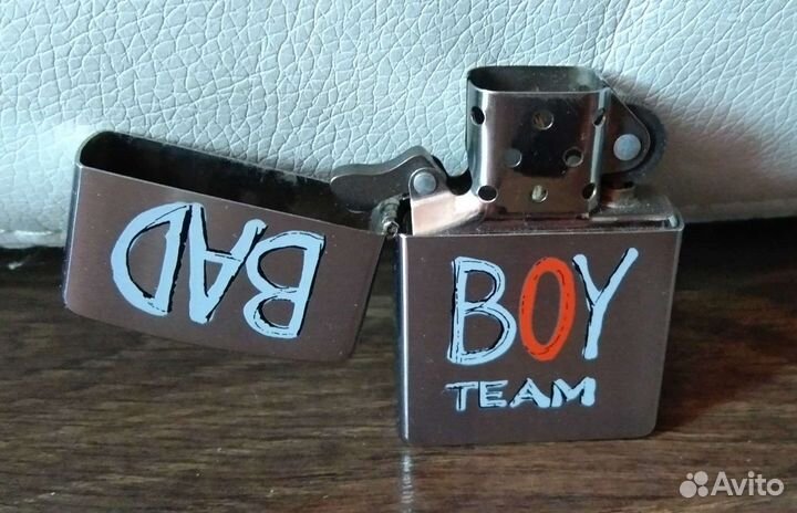 Зажигалка Zippo Bad Boy Team U.S.A Оригинал